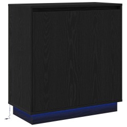 Buffet Chêne noir 71 x 34.5 x 75 cm Bois d'ingénierie 632806632806