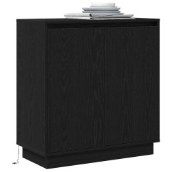 Buffet Chêne noir 71 x 34.5 x 75 cm Bois d'ingénierie 632806632806