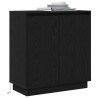 Buffet Chêne noir 71 x 34.5 x 75 cm Bois d'ingénierie 632806632806