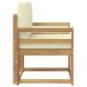 2 Pièce Ensemble de canapés d'extérieur Polyester 632808632808