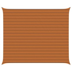 Voile d'ombre Orange et marron 6 x 5 m 100 % polyester Oxford 632810632810