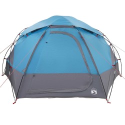 Tente en dôme avec housse imperméable amovible Bleu 4 personnes 632812632812