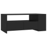 Table basse noir 102x55x42 cm bois d'ingénierie 632822632822