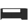 Table basse noir 102x55x42 cm bois d'ingénierie 632822632822