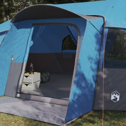 Tente familiale avec auvent imperméable Bleu 18-Personnes 632823632823