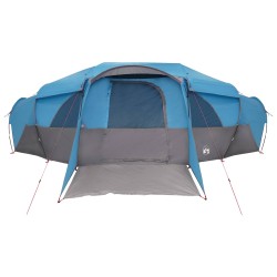 Tente familiale avec auvent imperméable Bleu 18-Personnes 632823632823