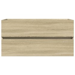 Armoire d'évier Chêne sonoma 90x38,5x45 cm Aggloméré 632824632824