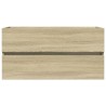 Armoire d'évier Chêne sonoma 90x38,5x45 cm Aggloméré 632824632824