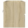 Armoire d'évier Chêne sonoma 90x38,5x45 cm Aggloméré 632824632824