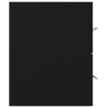 Armoire d'évier Noir 100x38,5x48 cm Bois d’ingénierie 632825632825