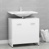 Armoire de salle de bain Blanc 60x33x61 cm Bois d'ingénierie 632827632827