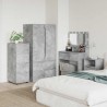 Armoire de rangement Gris béton 40 x 48 x 105 cm 632828632828