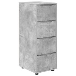 Armoire de rangement Gris béton 40 x 48 x 105 cm 632828632828