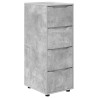 Armoire de rangement Gris béton 40 x 48 x 105 cm 632828632828