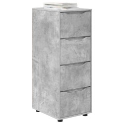 Armoire de rangement Gris béton 40 x 48 x 105 cm 632828632828