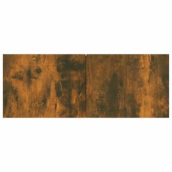 Meuble TV chêne fumé 80x30x30 cm bois d'ingénierie 632829632829