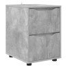 Armoire de rangement Gris béton 40 x 48 x 57 cm 632832632832