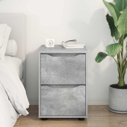 Armoire de rangement Gris béton 40 x 48 x 57 cm 632832632832