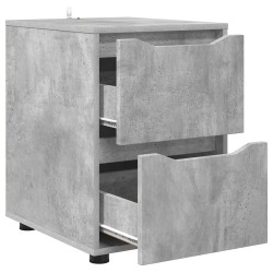 Armoire de rangement Gris béton 40 x 48 x 57 cm 632832632832