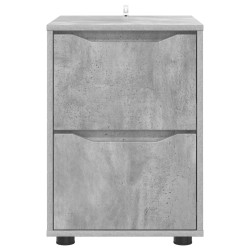 Armoire de rangement Gris béton 40 x 48 x 57 cm 632832632832
