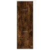 Armoire d'apothicaire chêne fumé 40x41x118 cm bois d'ingénierie 632834632834