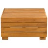 2 Pièce Ensemble de salon de jardin Bois d'Acacia Massif Marron 632840632840