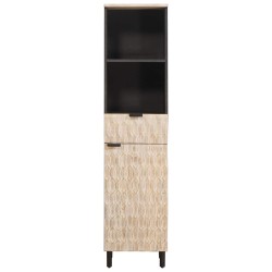 Armoire de salle de bain Noir et Blanc 38 x 33 x 160 cm 632847632847