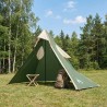 Poncho de pluie 2-en-1 avec capuche Vert 262 x 126 x 130 cm 632851632851
