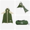 Poncho de pluie 2-en-1 avec capuche Vert 262 x 126 x 130 cm 632851632851