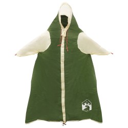 Poncho de pluie 2-en-1 avec capuche Vert 262 x 126 x 130 cm 632851632851