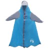 Poncho de pluie 2-en-1 avec capuche Bleu 262 x 126 x 130 cm 632852632852