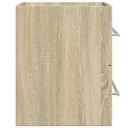 Armoire d'évier Chêne sonoma 60x38,5x48 cm Aggloméré 632854632854