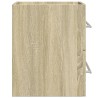 Armoire d'évier Chêne sonoma 60x38,5x48 cm Aggloméré 632854632854
