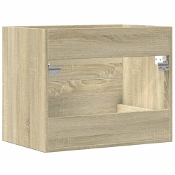 Armoire d'évier Chêne sonoma 60x38,5x48 cm Aggloméré 632854632854