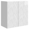 Armoire Murale Blanc brillant 59 x 31 x 60 cm Bois d'ingénierie 632872632872