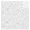 Armoire Murale Blanc brillant 59 x 31 x 60 cm Bois d'ingénierie 632872632872