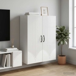 Armoire Murale Blanc brillant 66 x 34,5 x 90 cm 632873632873