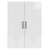 Armoire Murale Blanc brillant 66 x 34,5 x 90 cm 632873632873