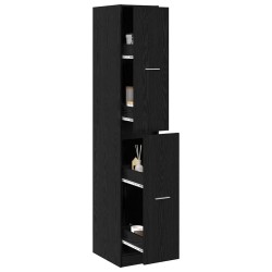 Armoire de Pharmacie Motif Motif 30 x 41 x 174,5 cm Chêne noir 632877632877