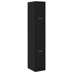 Armoire de Pharmacie Motif Motif 30 x 41 x 174,5 cm Chêne noir 632877632877