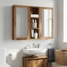 Armoire murale de salle de bain Bois ancien 20 x 10 x 60,5 cm 632880632880