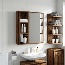Armoire murale de salle de bain Bois ancien 20 x 10 x 60,5 cm 632880632880