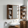 Armoire murale de salle de bain Bois ancien 20 x 10 x 60,5 cm 632880632880
