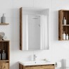 Armoire Miroir de Salle de Bain Bois ancien 40 x 10,5 x 60,5 cm 632886632886