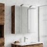 Armoire Miroir de Salle de Bain Bois ancien 70 x 14,5 x 70 cm 632888632888