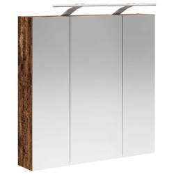 Armoire Miroir de Salle de Bain Bois ancien 70 x 14,5 x 70 cm 632888632888