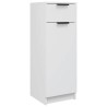 Armoire de salle de bain blanc 32x33,5x90 cm bois d'ingénierie 632906632906