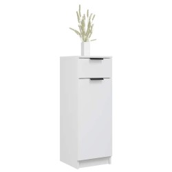 Armoire de salle de bain blanc 32x33,5x90 cm bois d'ingénierie 632906632906