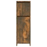 Armoire de bain Chêne fumé 30x30x95 cm Bois d'ingénierie 632908632908