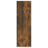 Armoire de bain Chêne fumé 30x30x95 cm Bois d'ingénierie 632908632908